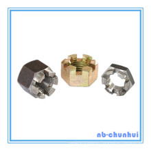 Hex Nut Hexagon Slotted Nut-1-5/8~1-3/4
